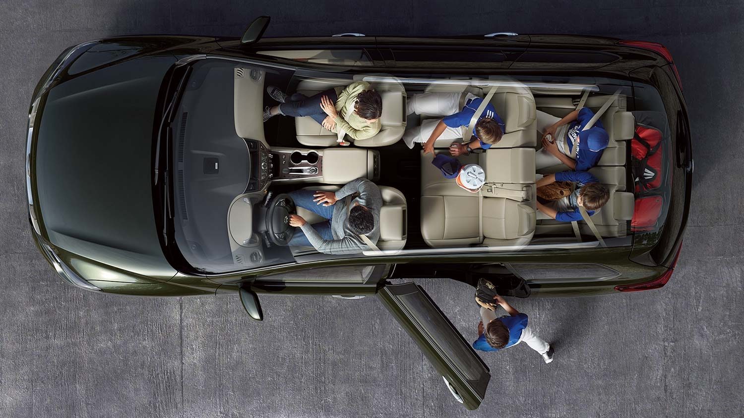 Nissan Pathfinder for 7 passengers,