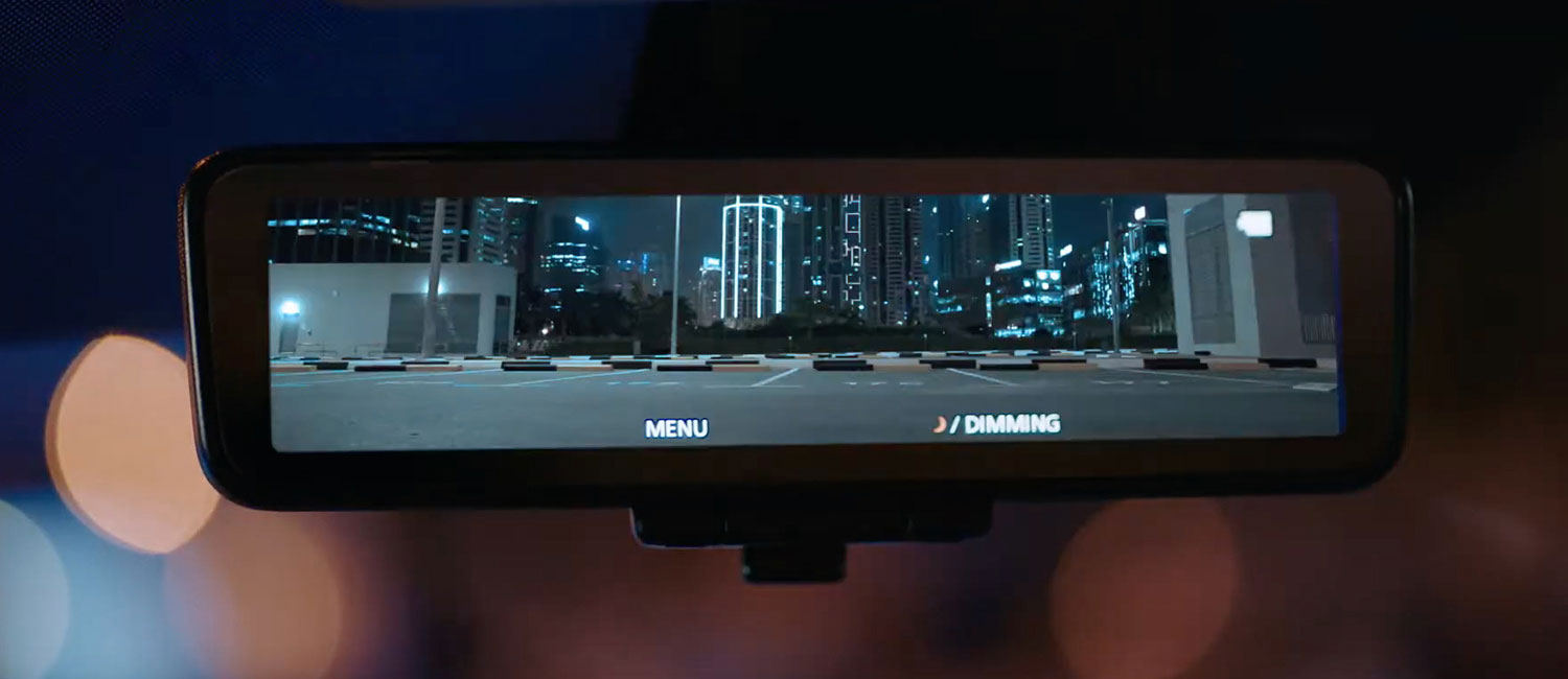 مرآة الرؤية الخلفية الذكية لسيارة نيسان باترول